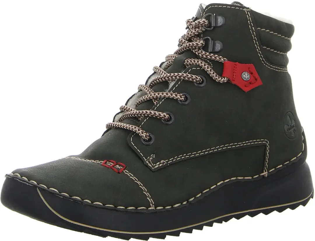 Rieker 51545-54 dames laarzen groen maat 39