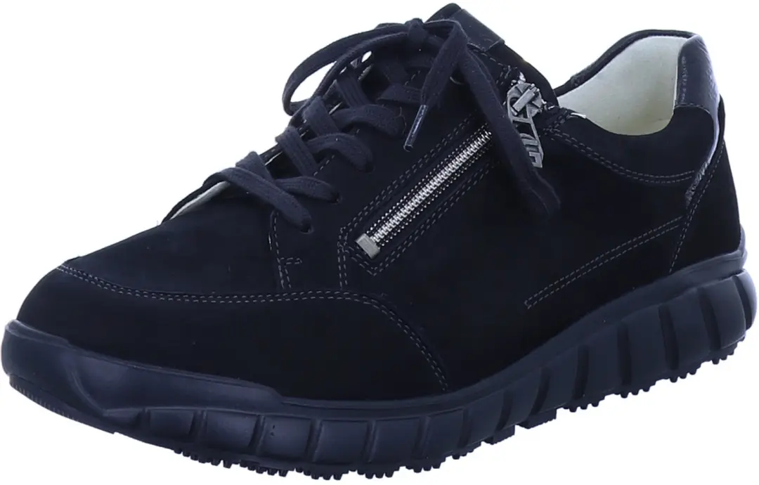 Ganter 201488-0100 dames sneakers zwart maat 40.5