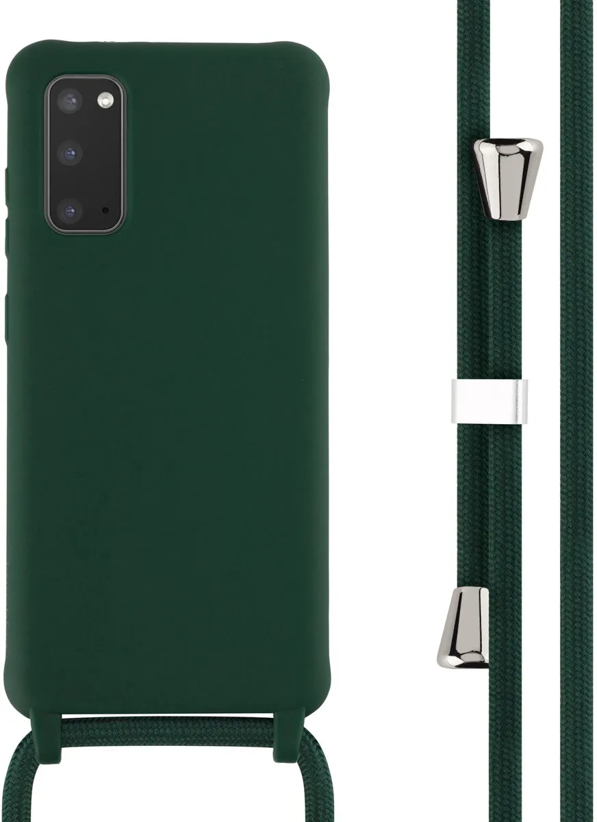 Imoshion Siliconen Hoesje Samsung Galaxy S20 - Donkergroen
