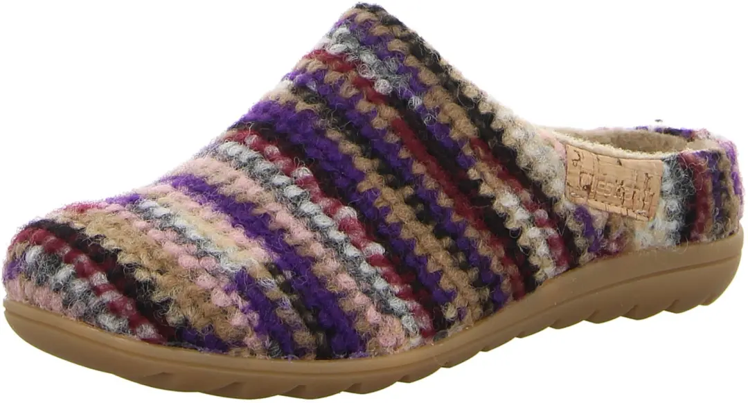 Dames Pantoffels Paars Multi