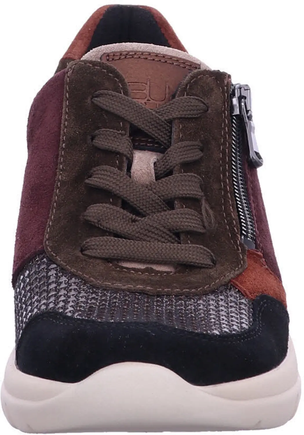 Waldläufer H-Carla Sneakers 927H02 - Zwart/Bruin - afbeelding 2 van 6