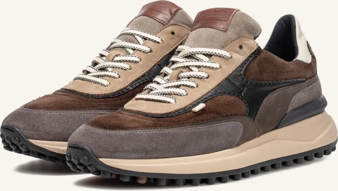 Floris van Bommel SFM-10207 Noppi Sneakers - Suède - Multi - afbeelding 2 van 5