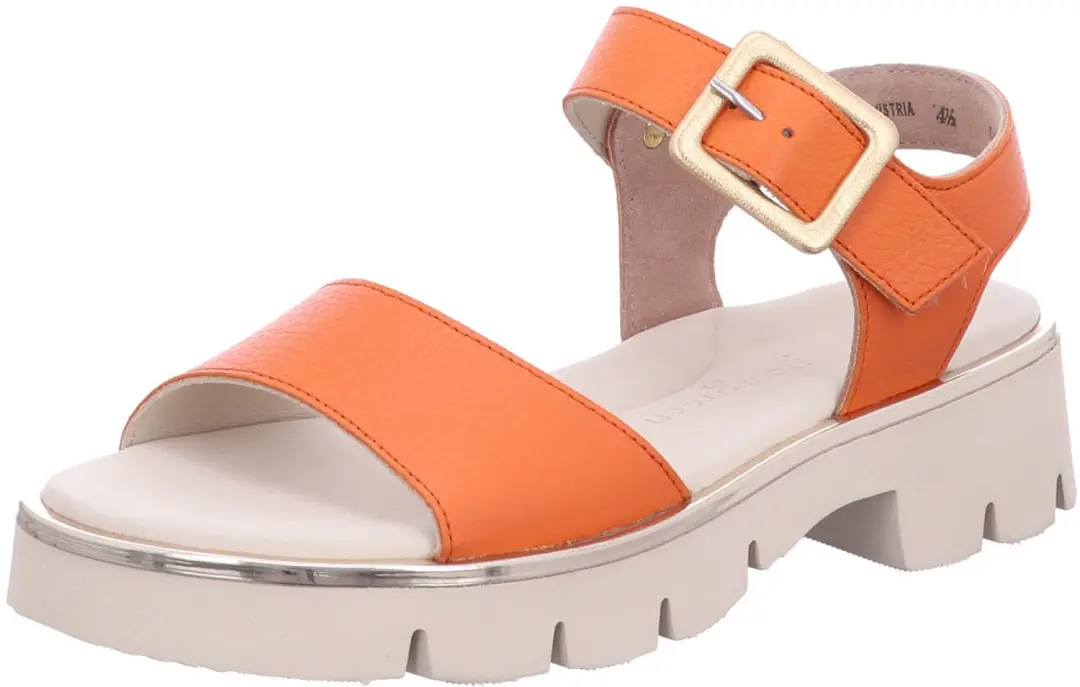 Paul Green 6134 015 dames sandalen rood maat 40