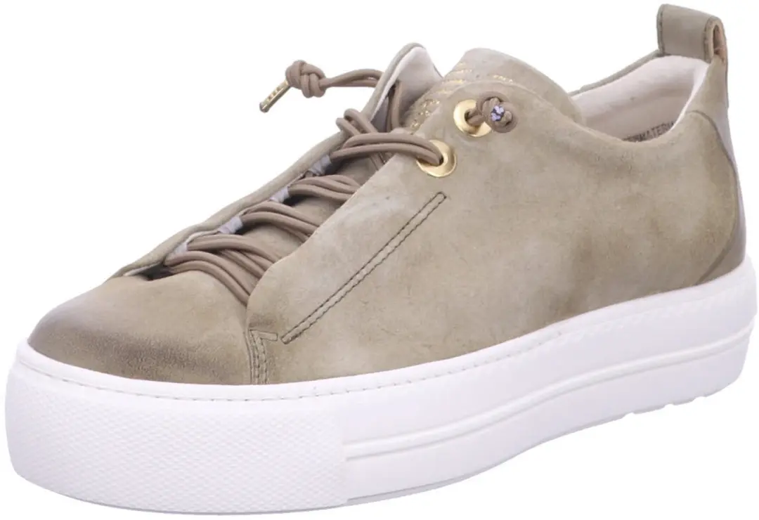 Paul Green 5017 357 dames sneakers groen maat 40.5