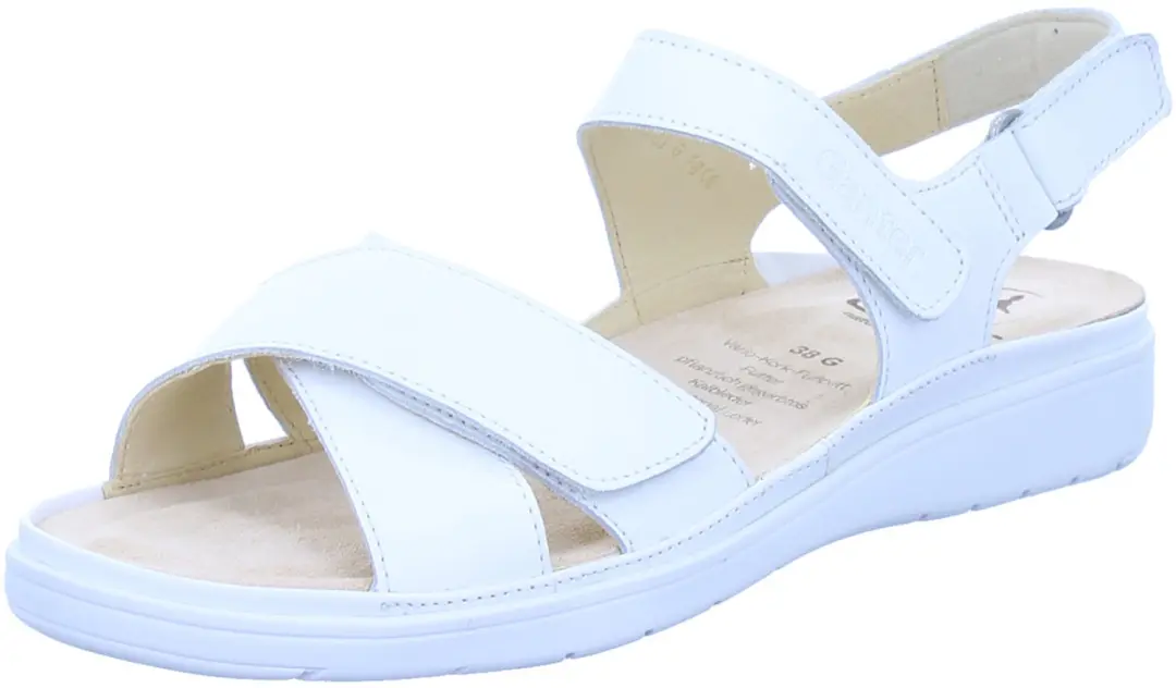 Ganter 200101-0600 dames sandalen wit maat 38