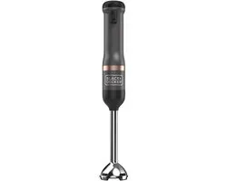BLACK+DECKER KitchenWand BCKM1014KG Draadloze Staafmixer - 5 Snelheden - Zwart