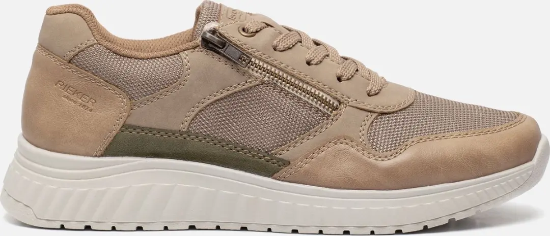 Rieker Sneakers taupe Synthetisch