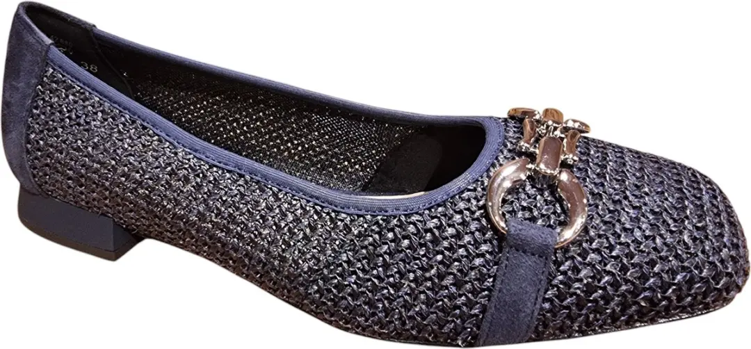 Caprice Dames Ballerina - Blauw - 38 EU - afbeelding 5 van 6