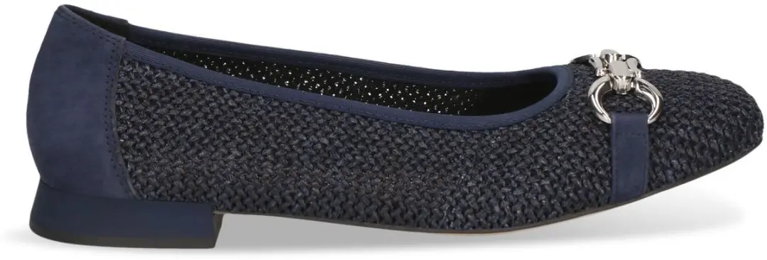 Caprice Dames Ballerina - Blauw - 38 EU - afbeelding 6 van 6