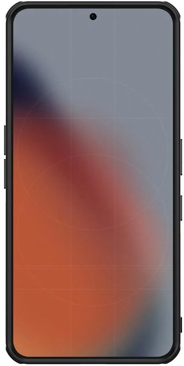 Nillkin Frosted Shield Hoesje Nothing Phone (3a) Pro - MagSafe - Zwart