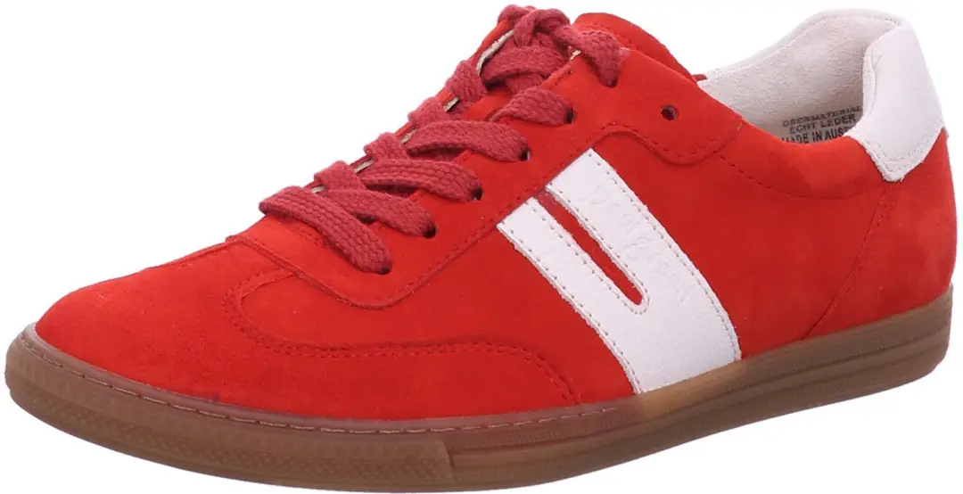 Paul Green 5350-105 dames sneakers rood maat 37.5