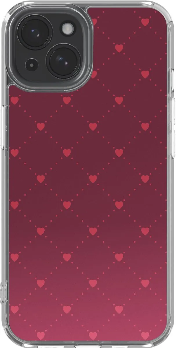 Imoshion Hoesje iPhone 15 - Crush Check Coral Dust