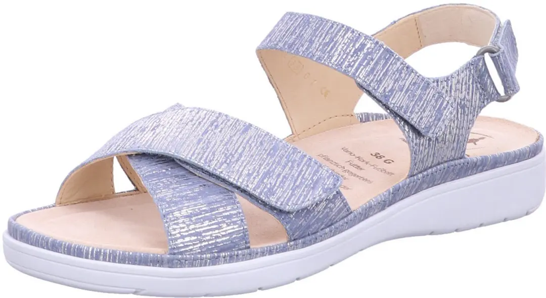 Ganter 7200103 33000 dames sandalen blauw maat 37