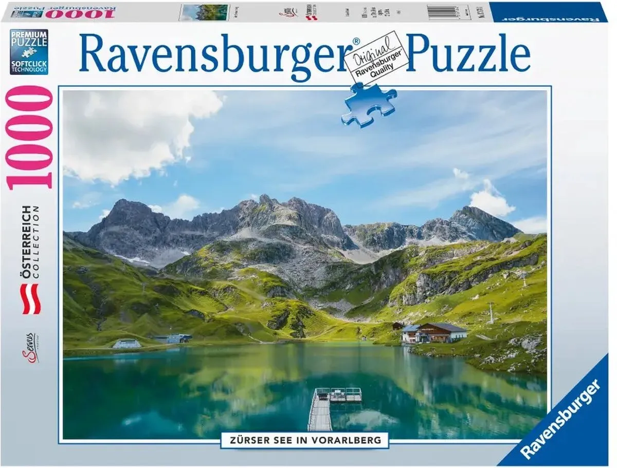 Ravensburger Zürser See Puzzel 1000 Stuks