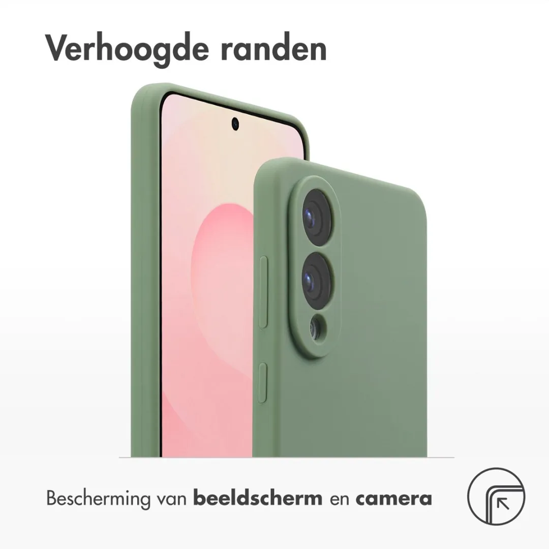 Accezz Hoesje Samsung Galaxy S25 Edge - Olijfgroen MagSafe - afbeelding 6 van 6