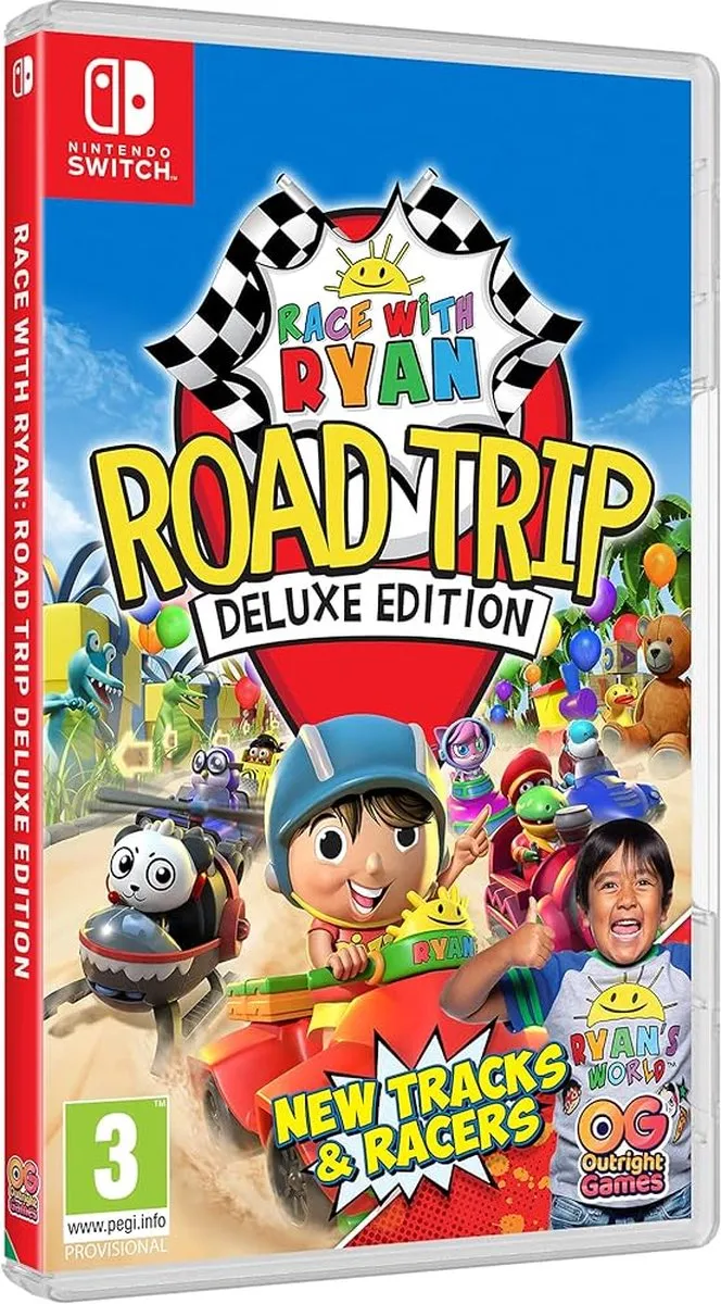 Outright Games Race with Ryan Road Trip Deluxe Switchcode