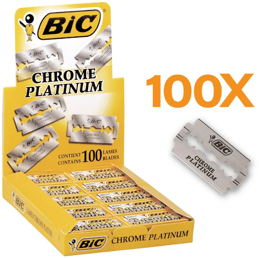 Bic Chrome Platinum Double Edge Scheermesjes