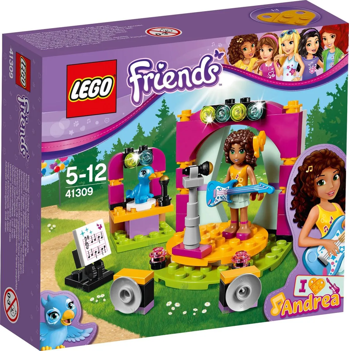 LEGO Friends Andrea's Muzikale Duet 41309