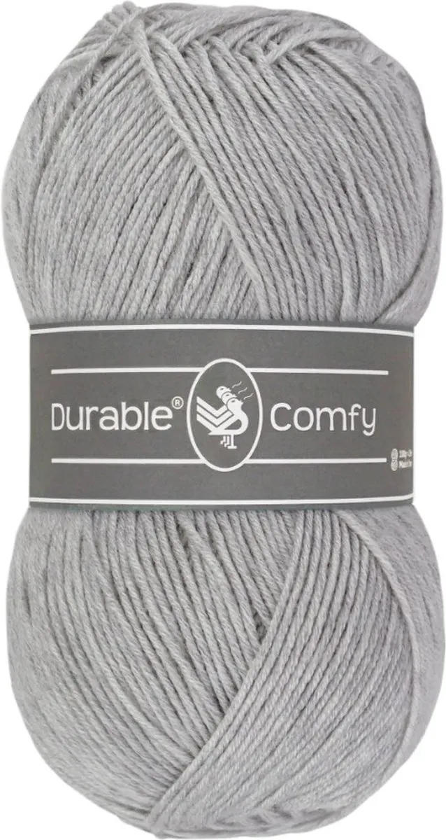 Durable Comfy 2232 Light Grey Acrylgaren - 1 Stuk