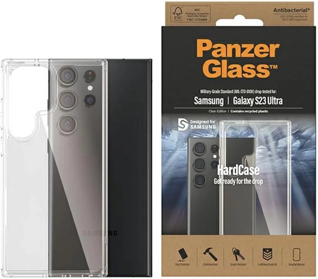 PanzerGlass ClearCase Hoesje Samsung Galaxy S23 Ultra