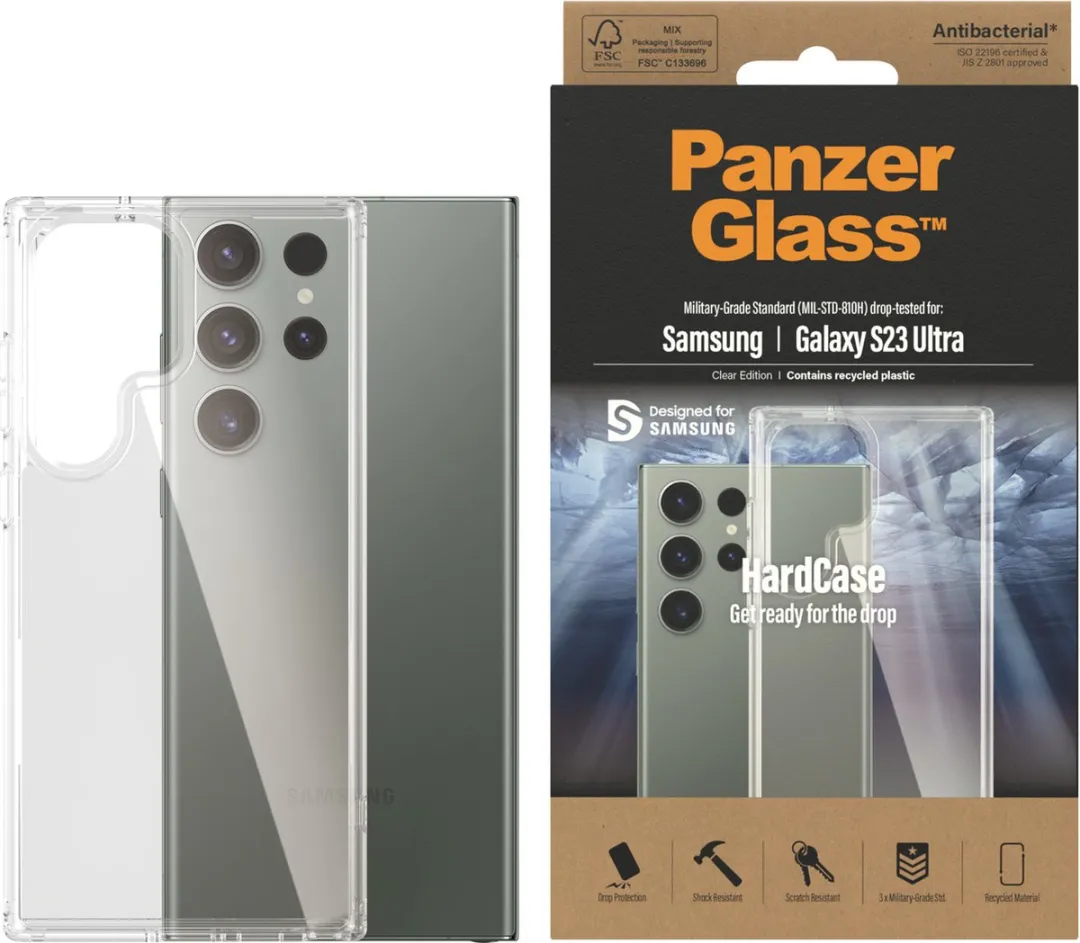 PanzerGlass ClearCase Hoesje Samsung Galaxy S23 Ultra - 5711724004353