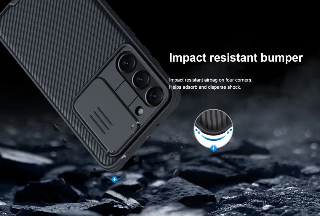 Nillkin CamShield Pro Hoesje Samsung Galaxy S23 Ultra - Groen