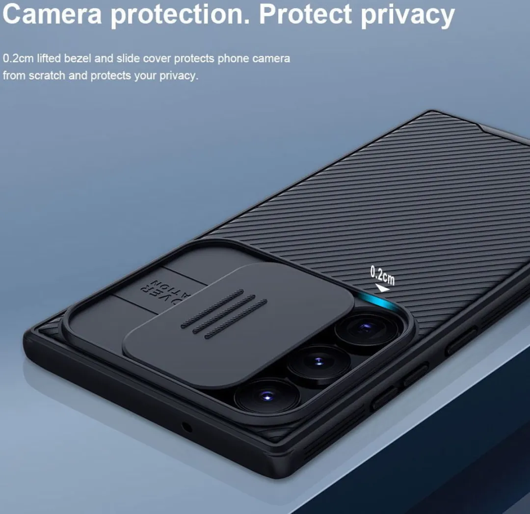 Nillkin CamShield Pro Hoesje Samsung Galaxy S23 Ultra - Groen - afbeelding 6 van 6