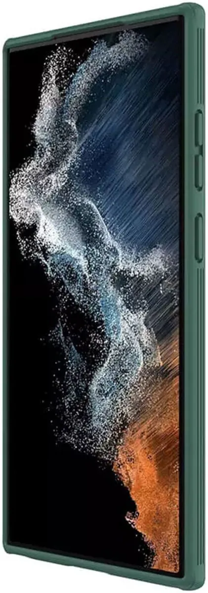 Nillkin CamShield Pro Hoesje Samsung Galaxy S23 Ultra - Groen