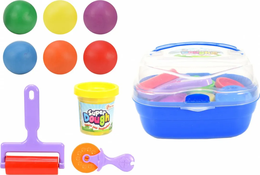 Toi-Toys Kleiset Pizza 9-delig - Multicolor
