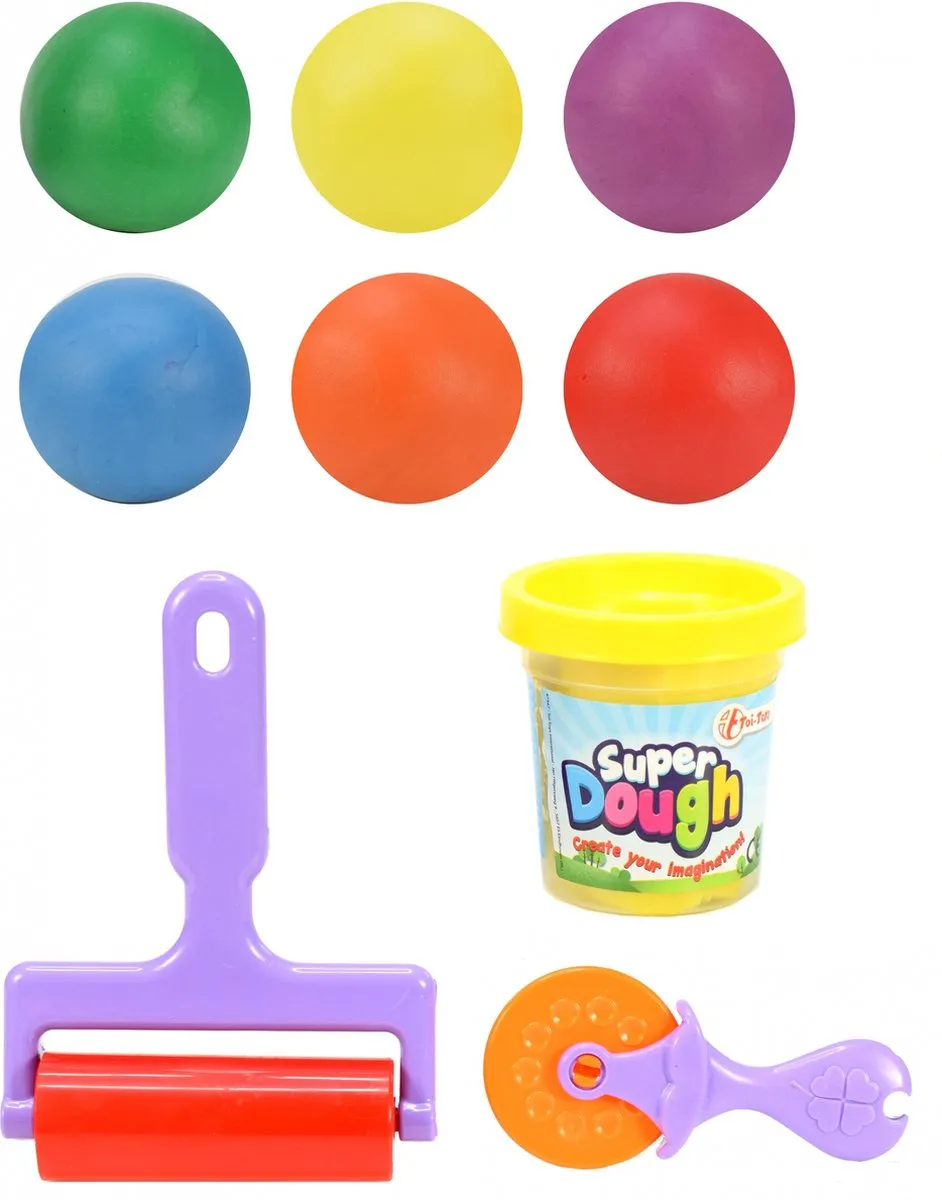 Toi-Toys Kleiset Pizza 9-delig