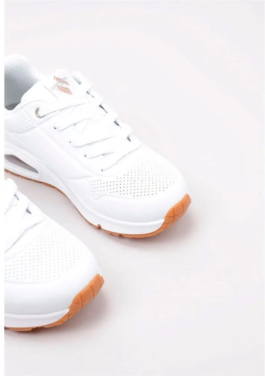 Skechers Uno Gen1 Kindersneakers - Wit - 33.5 - afbeelding 5 van 6