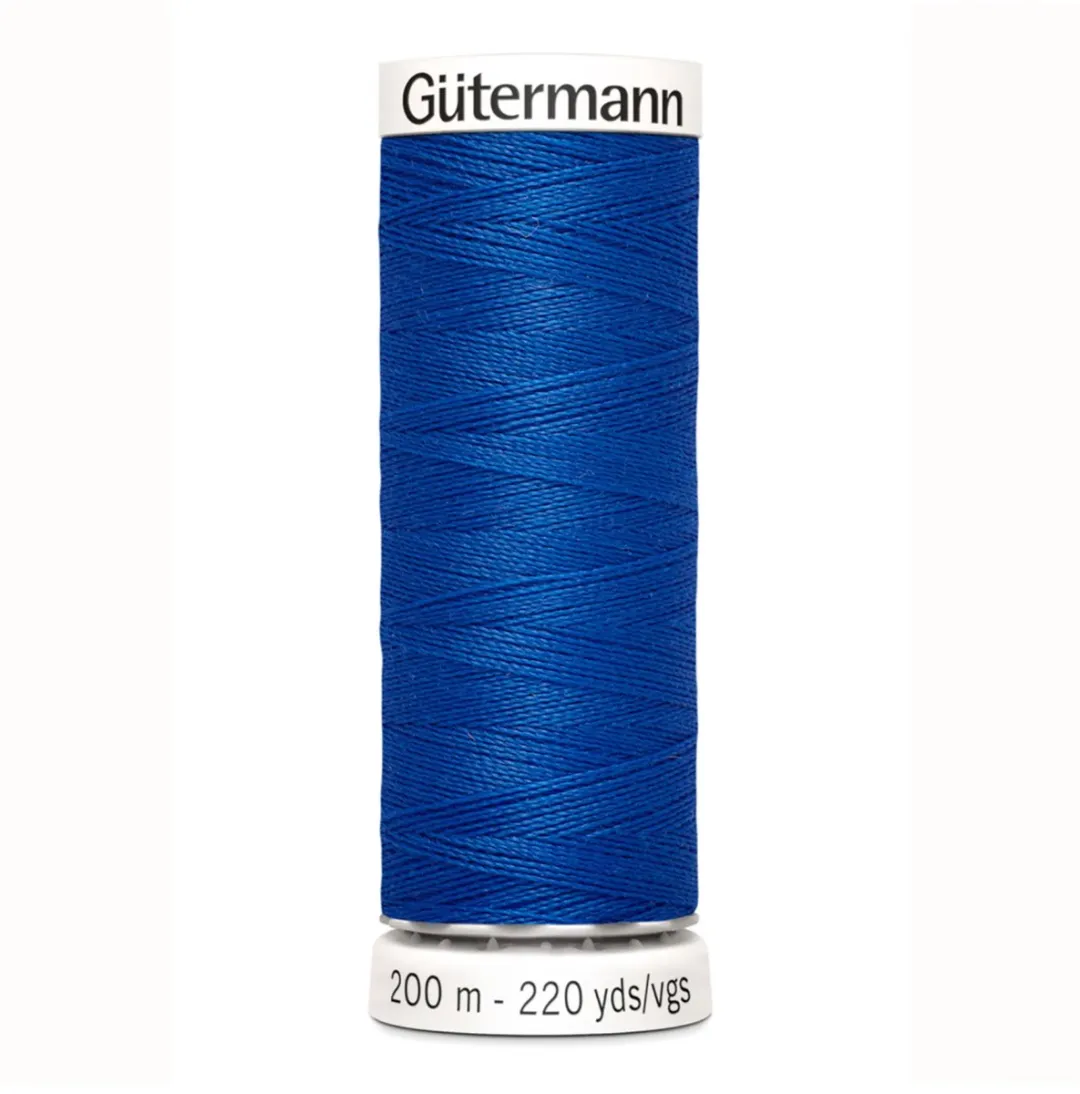Gutermann Polyester Naaigaren 200m - Blauw