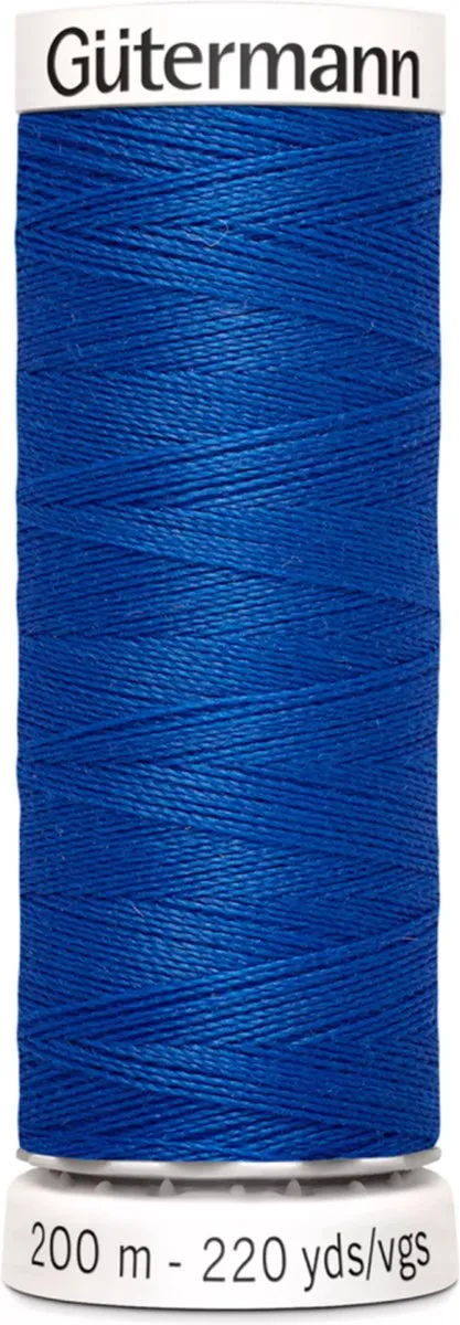 Gutermann Polyester Naaigaren 200m - Blauw
