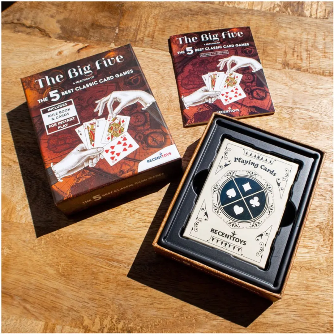 Recent Toys The Big Five Kaartspel - RT5128 - 2-6 Spelers