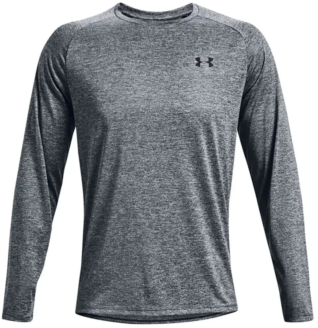 Under Armour UA Tech Shirt Lange Mouwen - Pitch Gray/Black - afbeelding 3 van 6