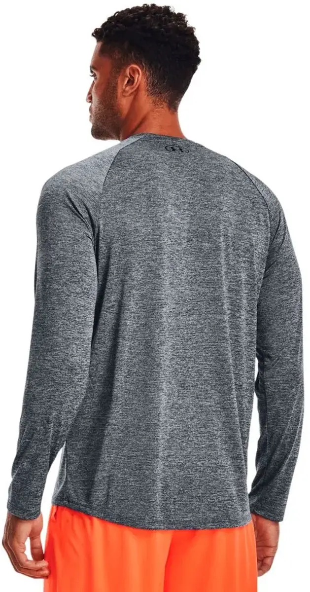 Under Armour UA Tech Shirt Lange Mouwen - Pitch Gray/Black - afbeelding 2 van 6