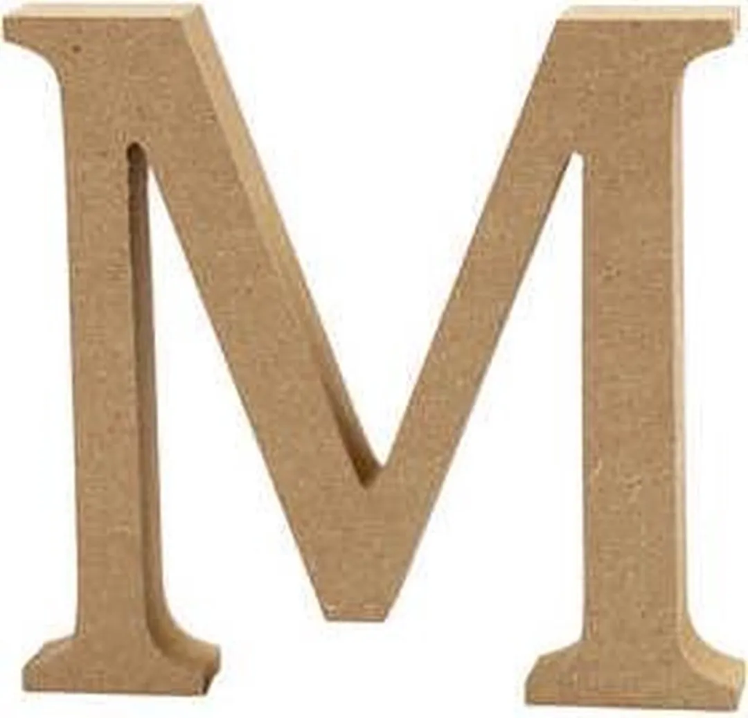 Creativ Company Creative Letter M MDF 13cm