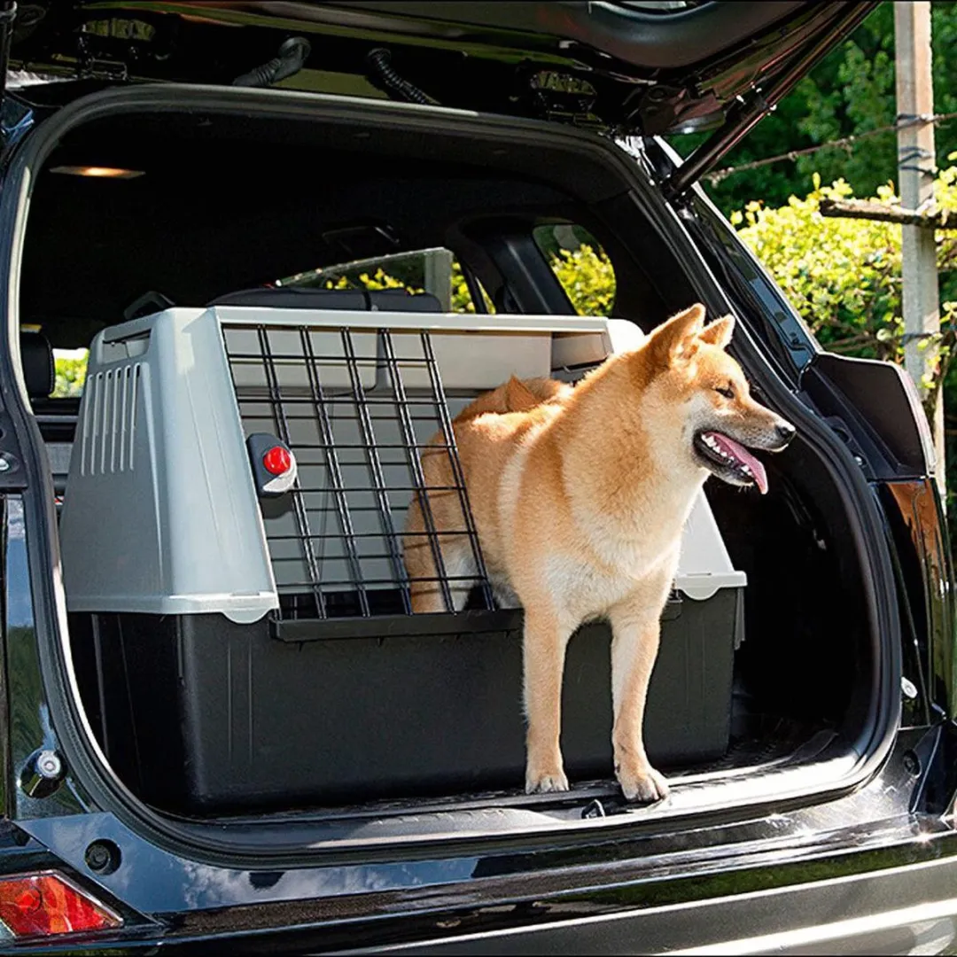 Ferplast Atlas Car 80 Vervoersbox - 82x51x61cm Grijs