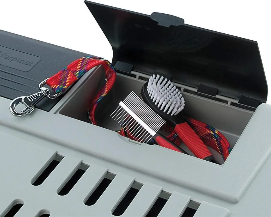 Ferplast Atlas Car 80 Vervoersbox - 82x51x61cm Grijs