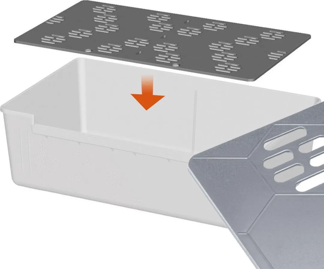 Ferplast Atlas Car 80 Vervoersbox - 82x51x61cm Grijs