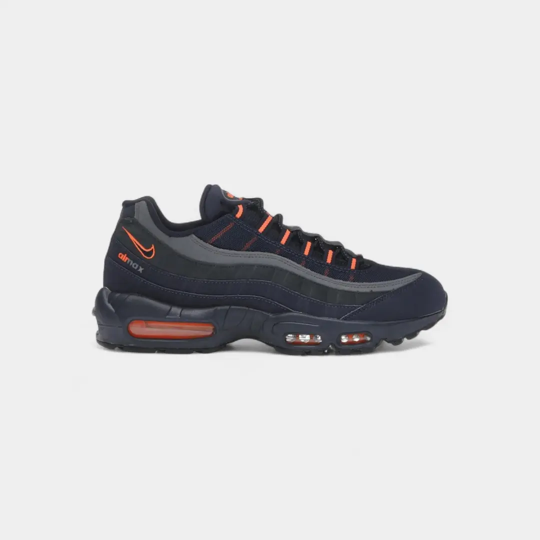 Nike Air Max 95 Logo Navy Orange
