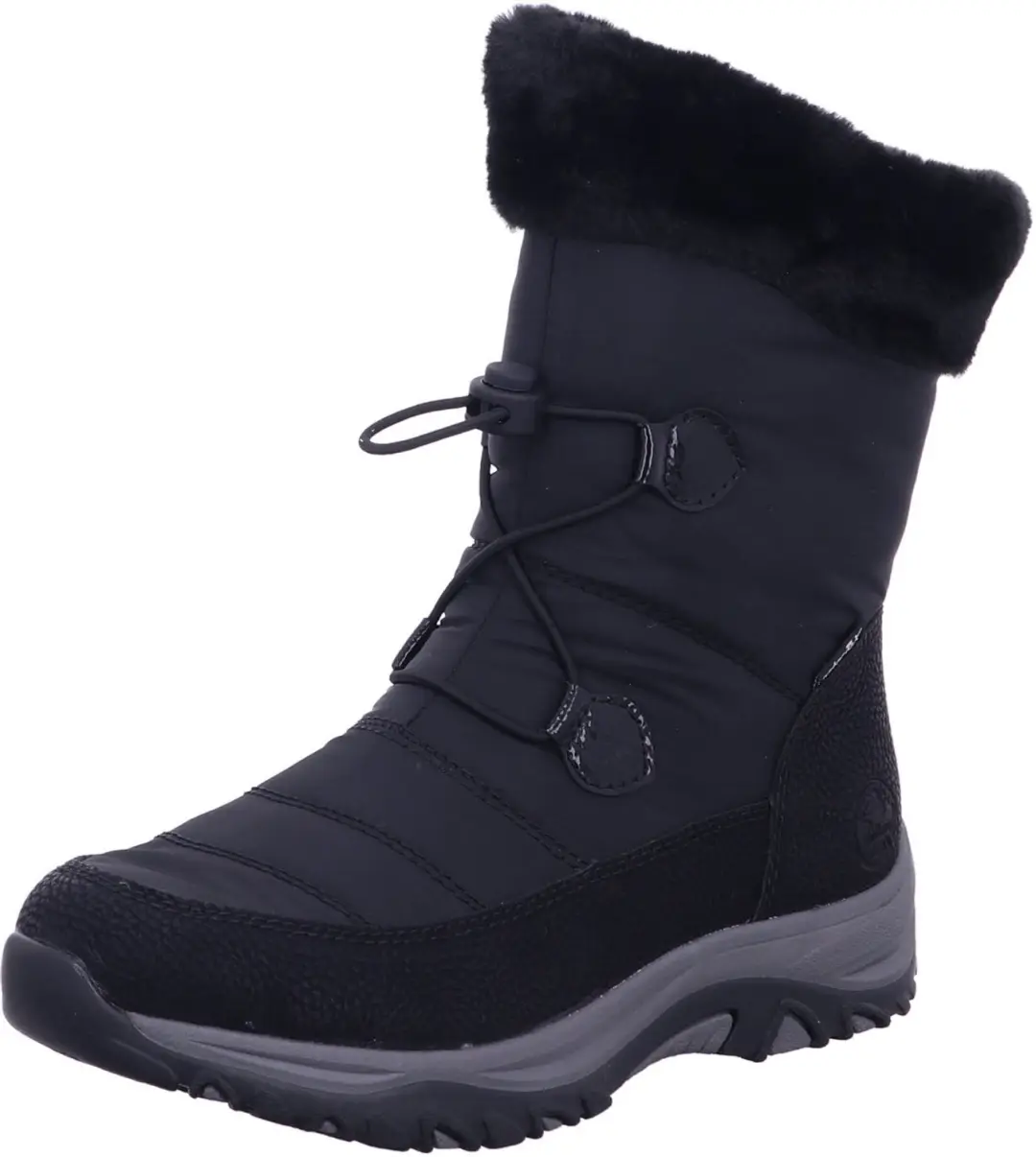 Rieker M9683 00 dames laarzen zwart maat 36