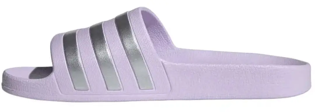 adidas Adilette Aqua Slippers - Lila/Zilver - afbeelding 4 van 6
