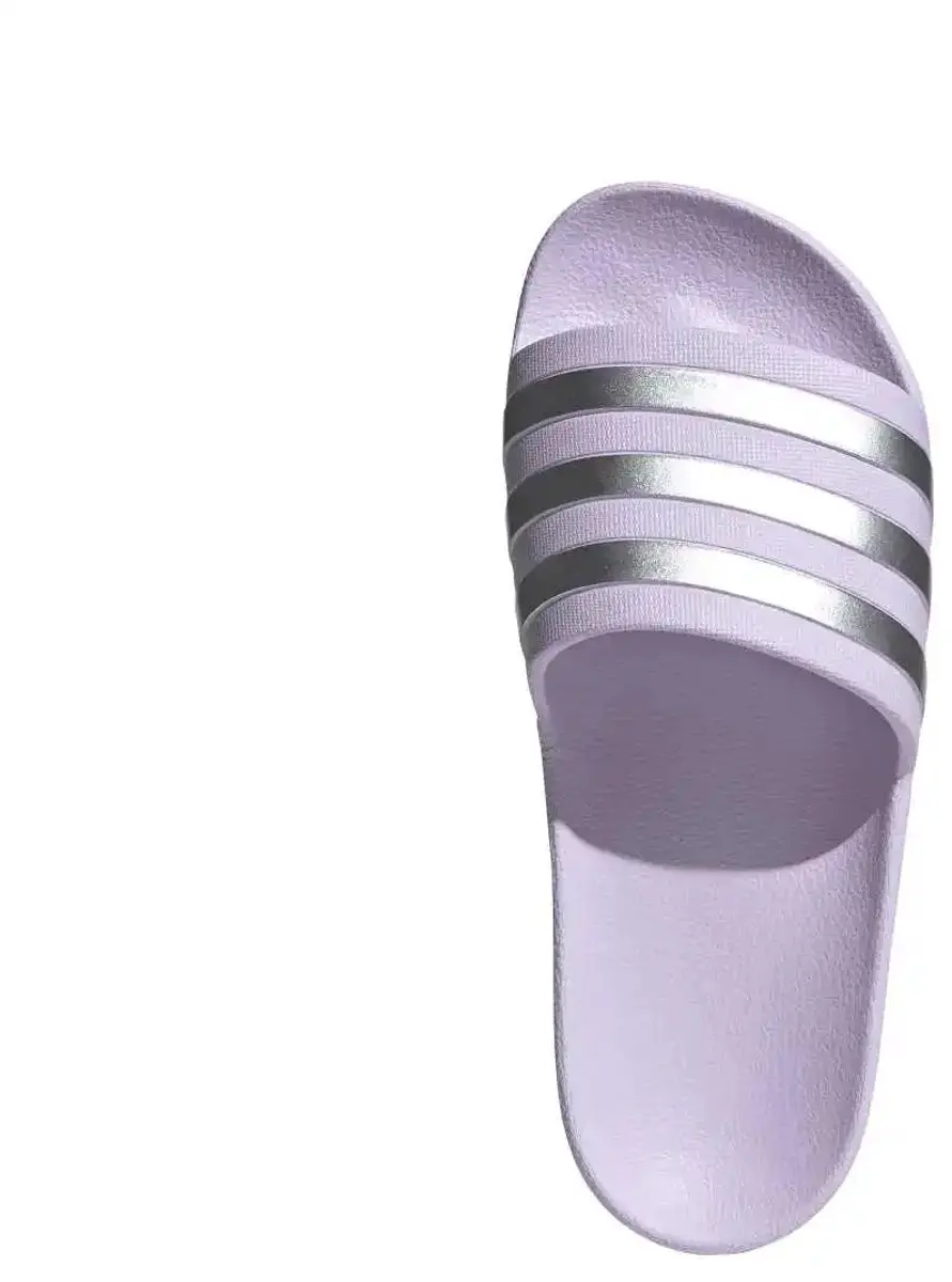 adidas Adilette Aqua Slippers - Lila/Zilver - afbeelding 5 van 6
