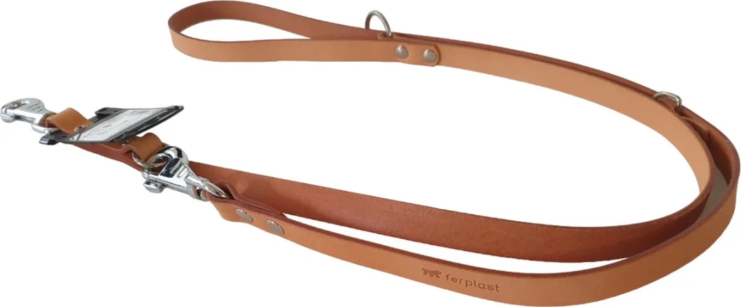 Ferplast Natural Hondenriem Leder M - 18mm x 200cm - afbeelding 6 van 6