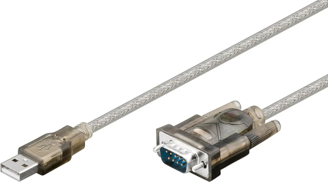Goobay USB-to-Serial Adapter 68875 - Zwart