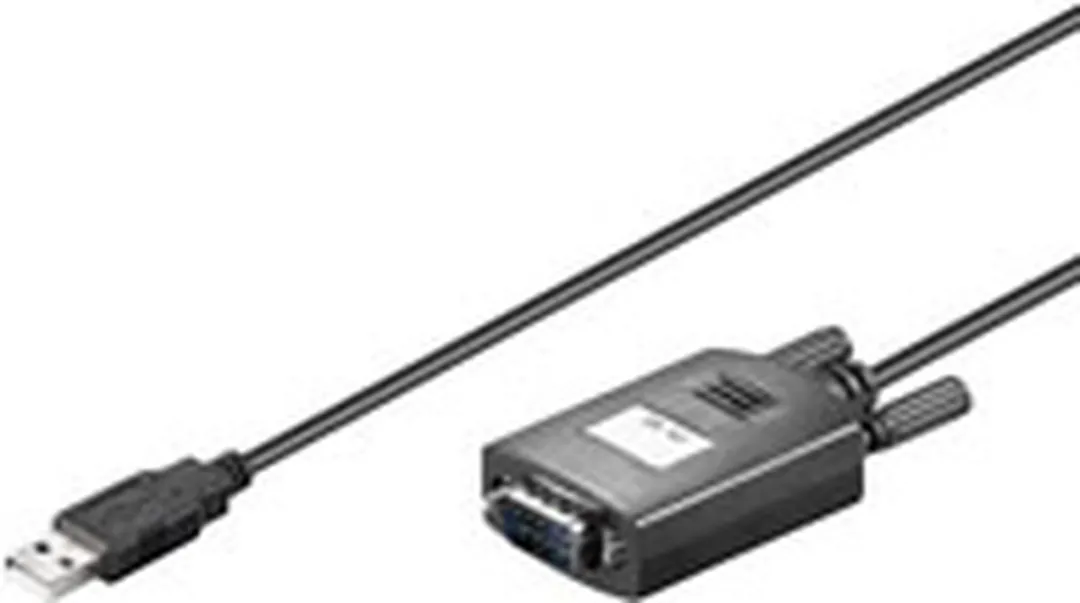 Goobay USB-to-Serial Adapter 68875 - Zwart - afbeelding 6 van 6