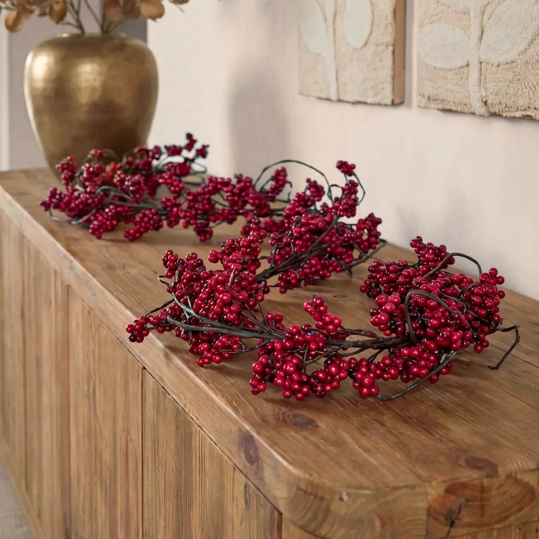 Loberon Guirlande Terovina - Rood - afbeelding 5 van 5