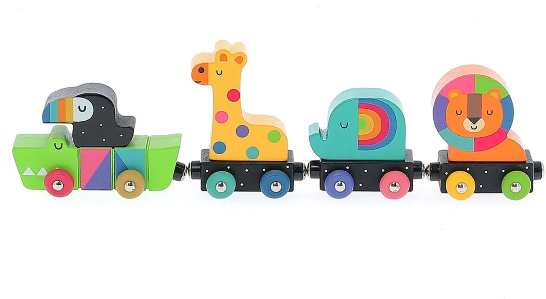 Vilac Houten Dierentrein VI7415