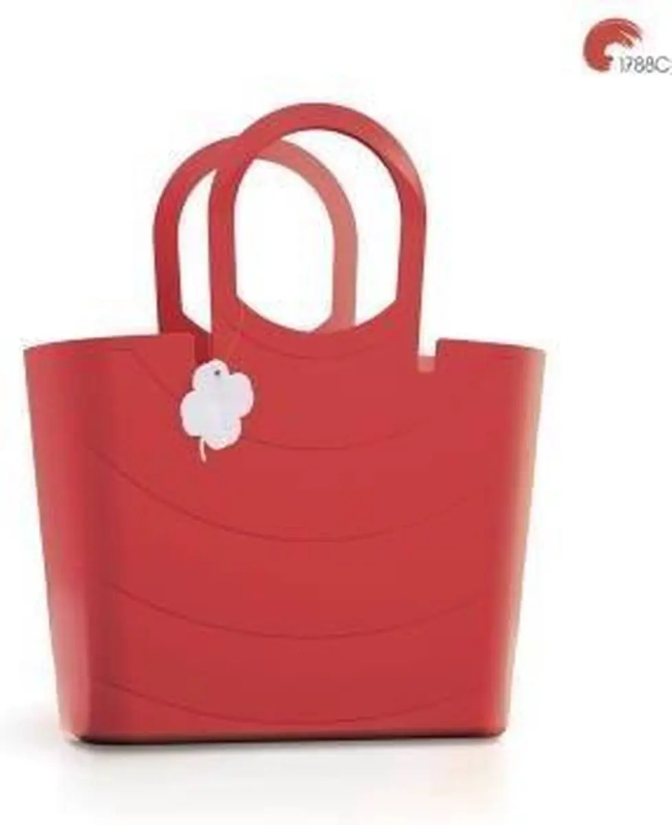 Tas Bag Bloempot Lucy 40x18,7x48,8cm KORAALROOD Prosperplast